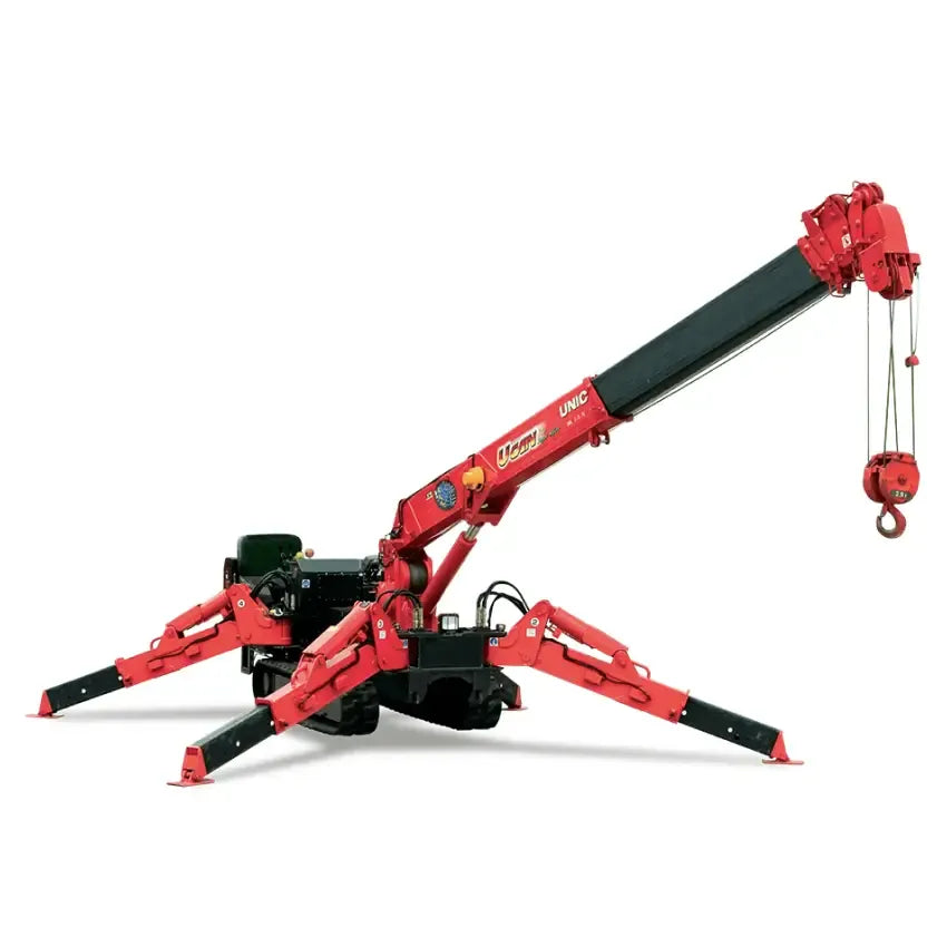 URW376 Mini Spider Crane | 2.9-Ton Capacity with Extended 14.9m Reach
