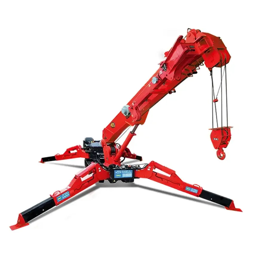URW506 & URW547 Spider Cranes | Heavy-Duty Compact Lifting Series