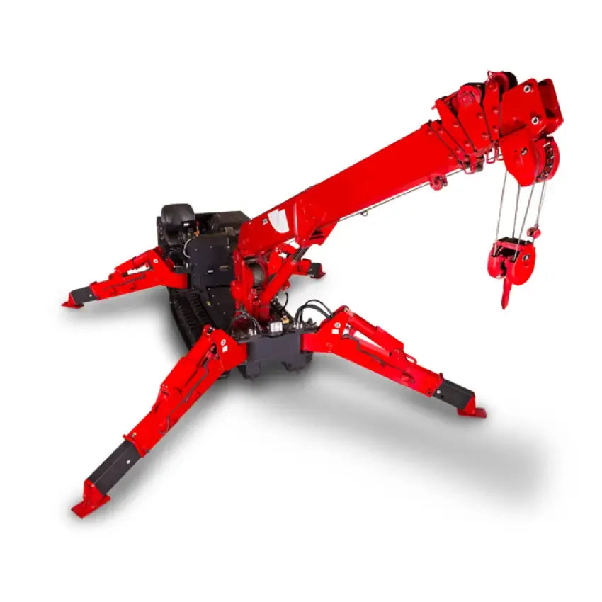 URW506 & URW547 Spider Cranes | Heavy-Duty Compact Lifting Series